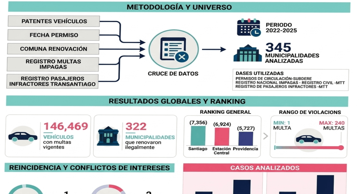 La Florida se ubica en cuarto lugar de las comunas con más permisos de circulación emitidos a infractores del Transantiago